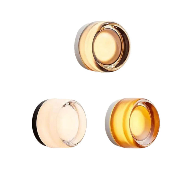 Three LED Wall Sconce on a white background