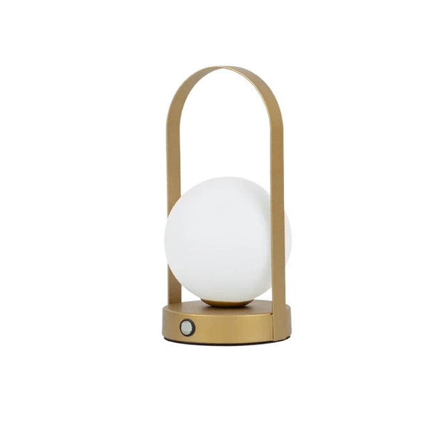 Portable LED night lamp with USB rechargeability, modern design, and soft warm lighting, ideal for bedrooms, nurseries, and cozy spaces.