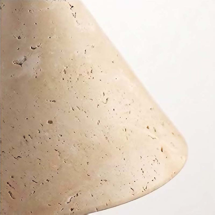 Close-up of a beige ceramic vase on a white background