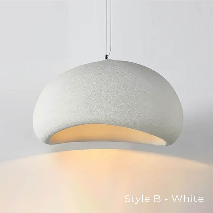 HAETTE Style B in matte white with clean curved finish and ambient lighting glow