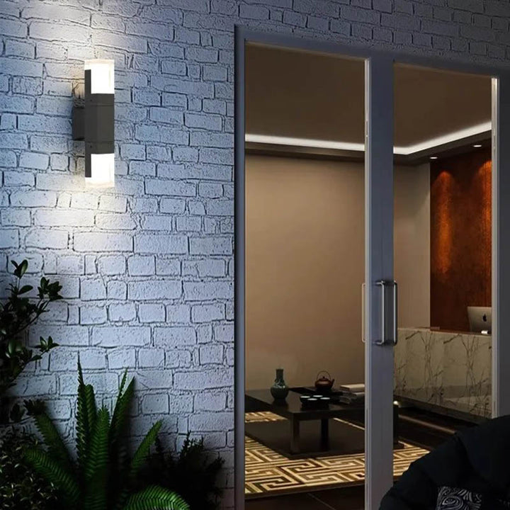 Modern Outdoor PIR Sensor Wall Light – Waterproof Aluminum Lamp for Balcony & Entrance - 6