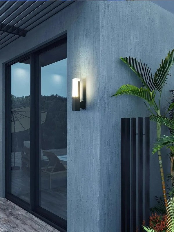 Modern Outdoor PIR Sensor Wall Light – Waterproof Aluminum Lamp for Balcony & Entrance - 7