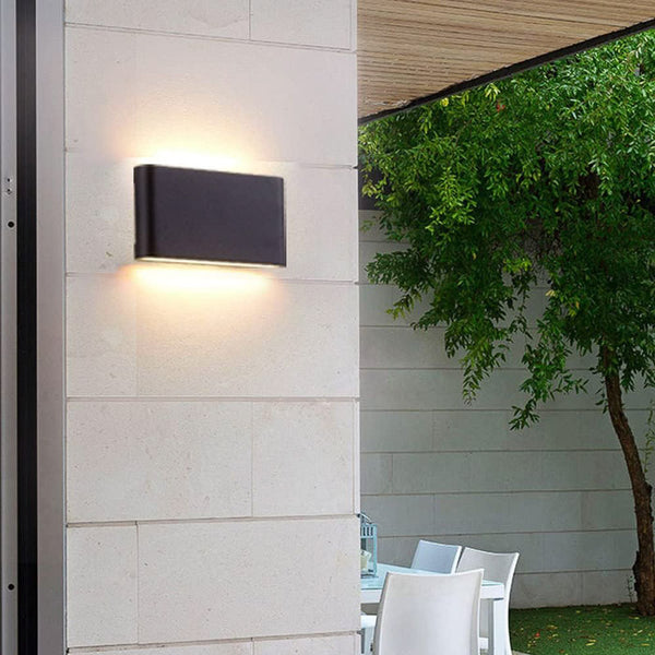 Modern Waterproof Double Head Wall Light / Stylish Dual-Light LED Sconce