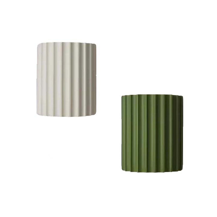 Two Modern Nordic LED Wall Lamp - Stylish Resin Wall Sconce Lighting for Bedroom and Hallway Decor-1