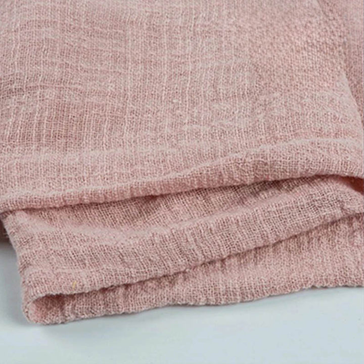 Folded plae pink cotton napkin for Weddings and Elegant uk Dining Decor uk
