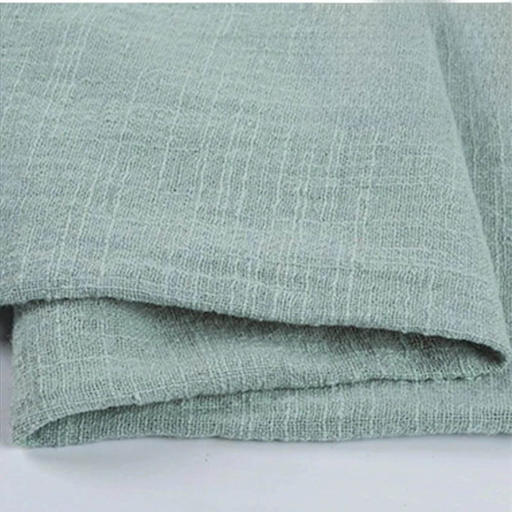 Folded Sage green cotton napkin for Weddings and Elegant uk Dining Decor uk
