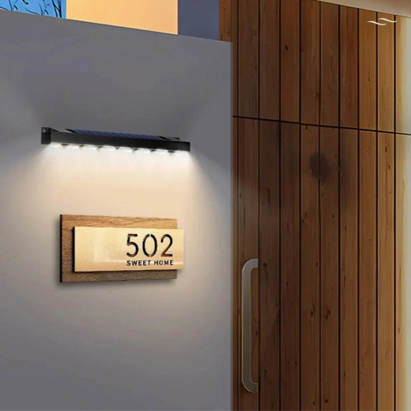 Solar Wall Lights Outdoor - Waterproof LED Outdoor Wall Light for Garden, Patio, and Balcony-1