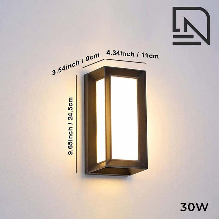 Outdoor LED 30W waterproofWall Light for Garden
