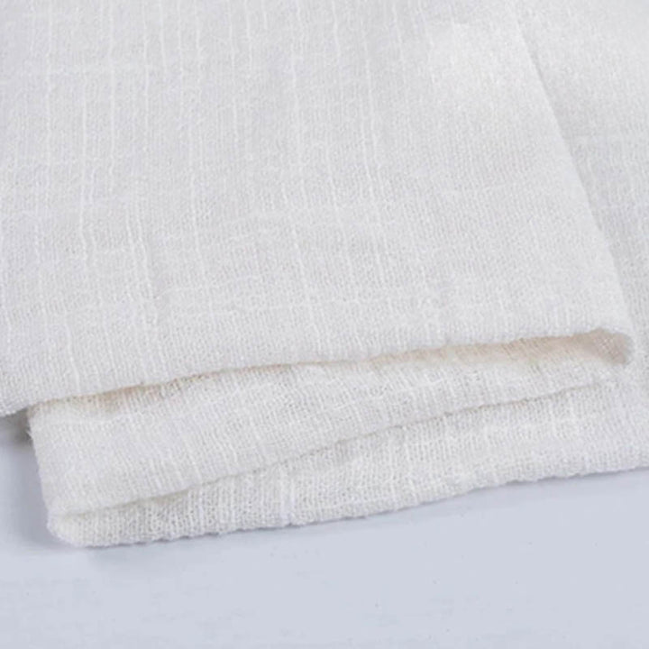Folded white cotton napkin for Weddings and Elegant uk Dining Decor uk